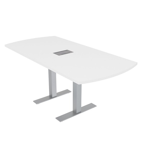 Skutchi Designs 33.5 in W, 69.5 in L, 29 in H, Engineered Wood Top, White HAR-AREC-34X70-T-ELEC-XD09 - main